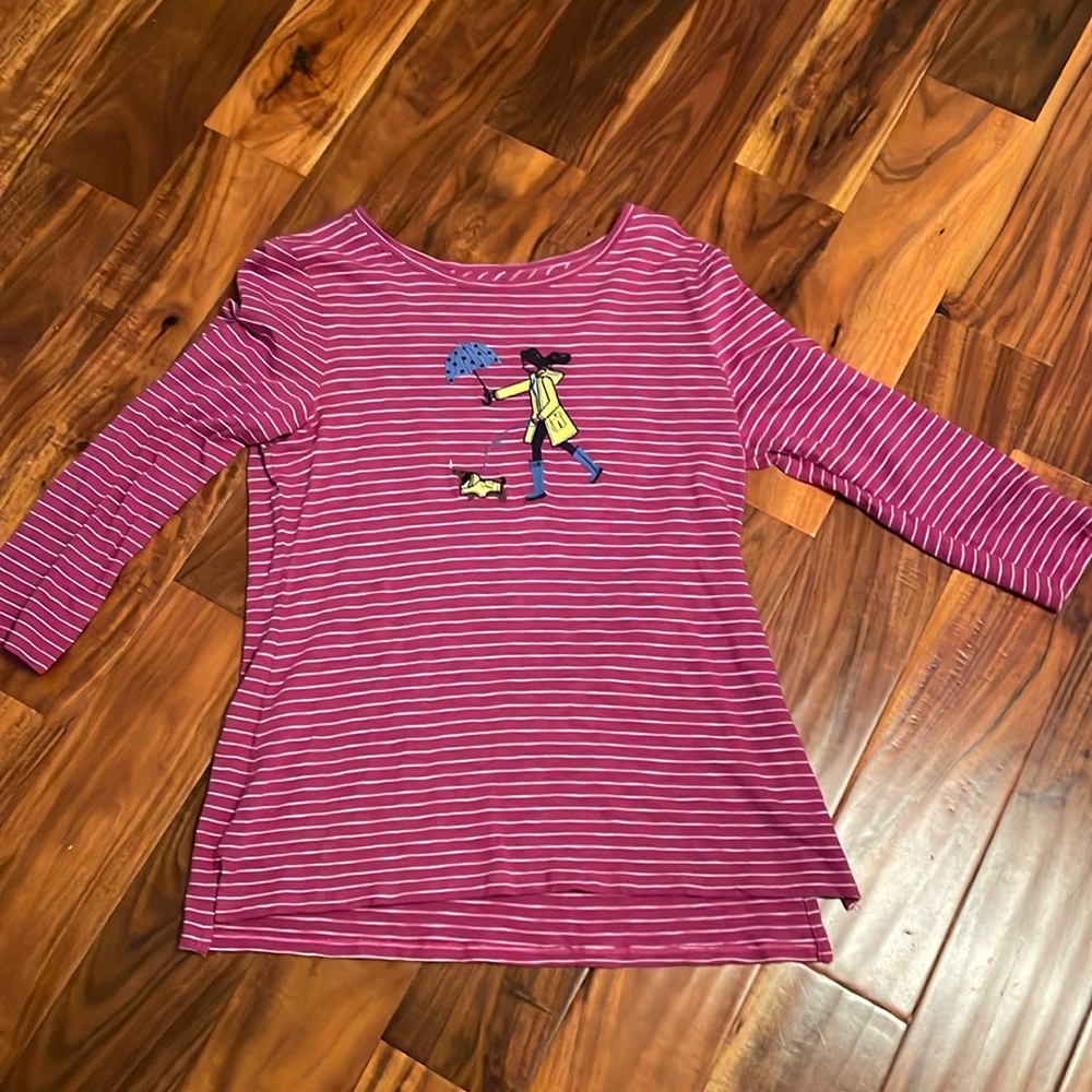 Adorable rainy day 3/4 sleeve T-shirt